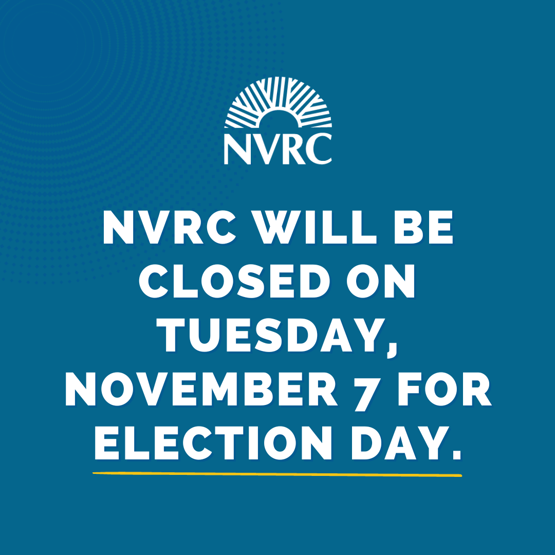 NVRC will be closed on Tuesday, November 7 for Election Day