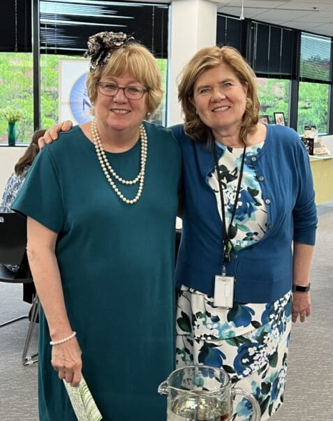 photo of Board Member Pam Gannon and Executive Director Eileen McCartin