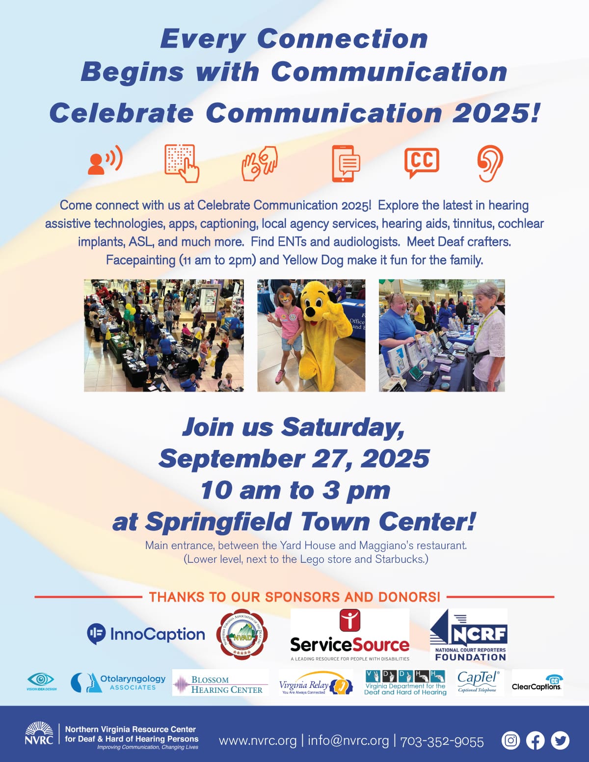 flyer for Celebrate Communication 2025